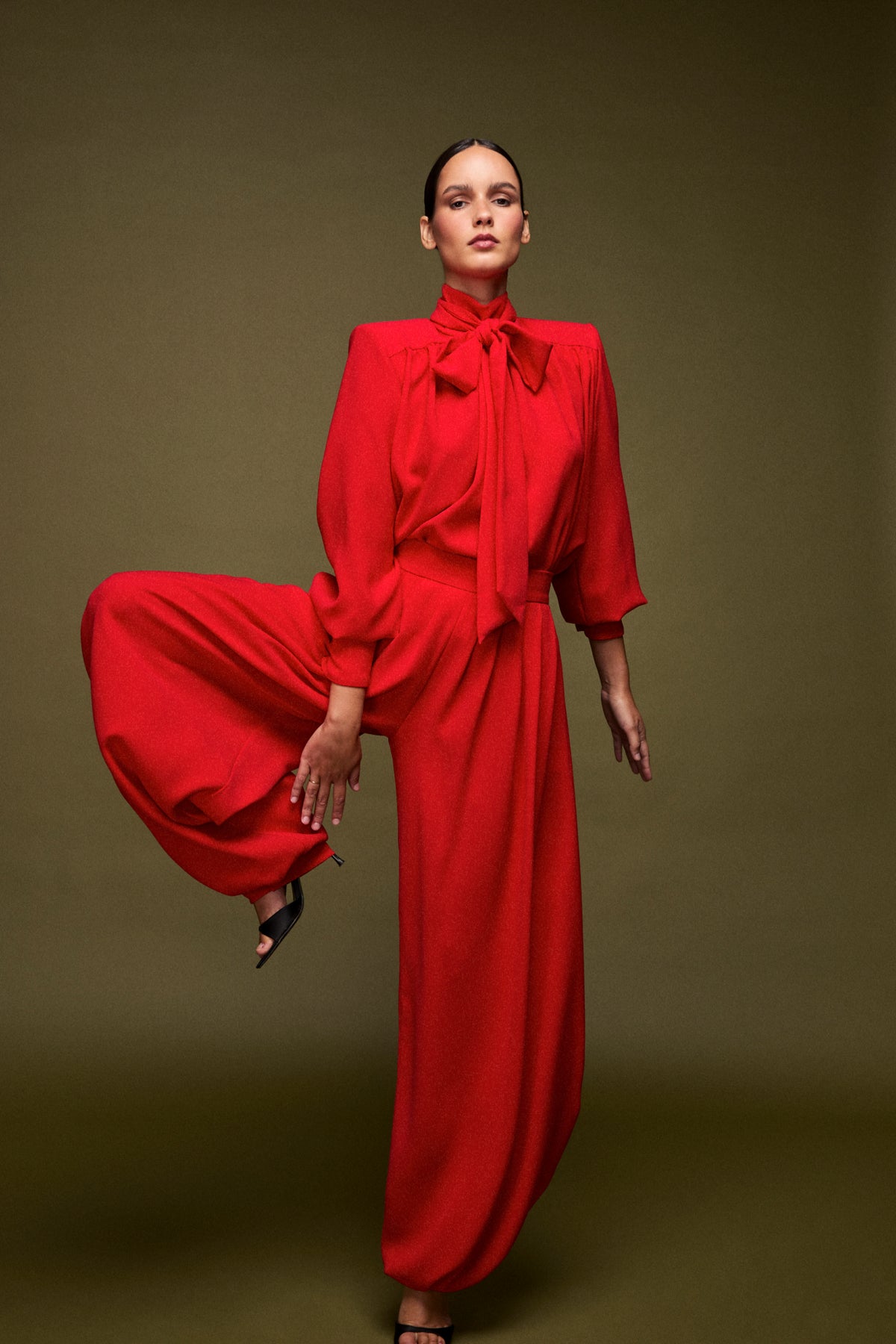 BLUSA FIORELLA ROJO