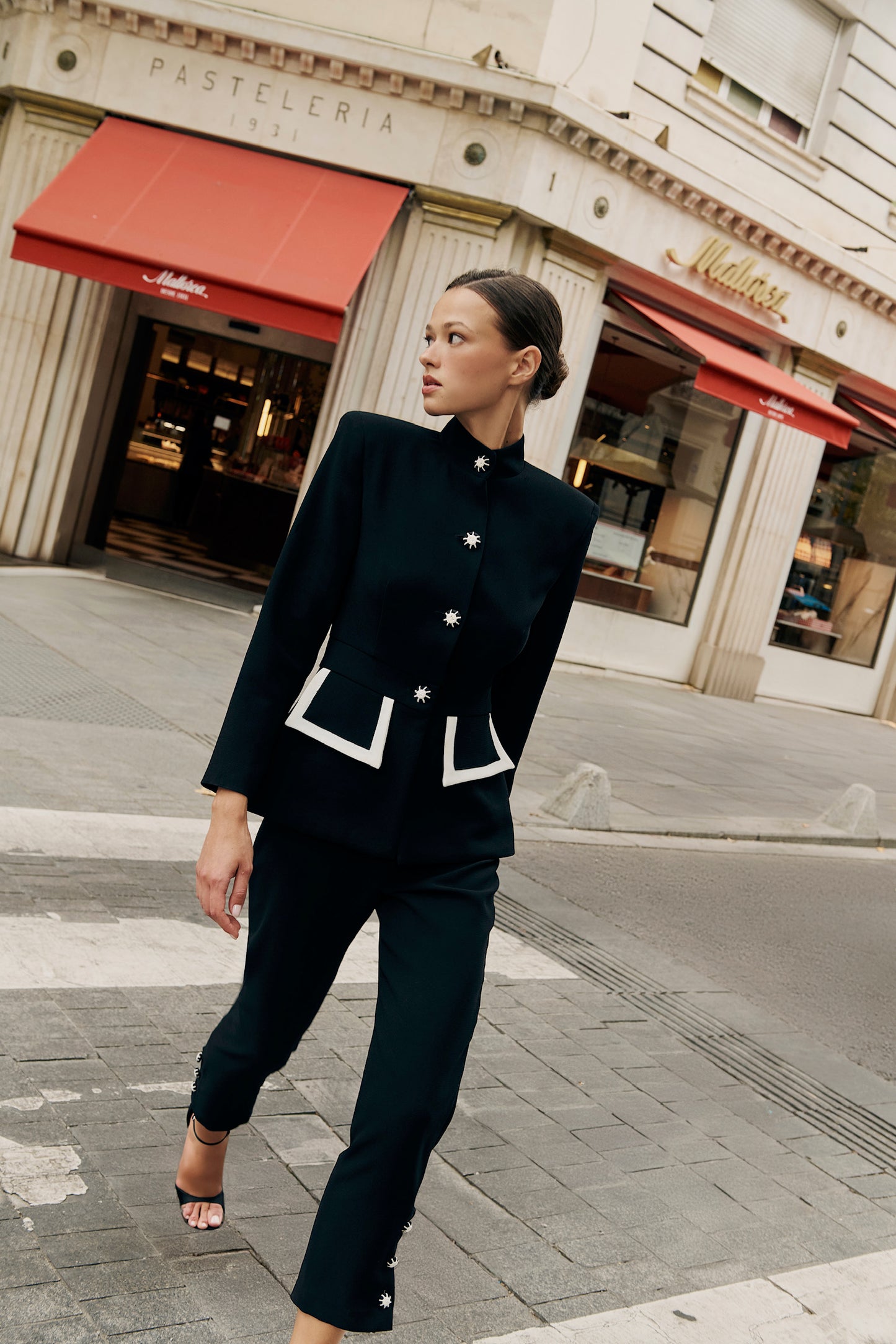 CHAQUETA FLORENTINA NEGRO