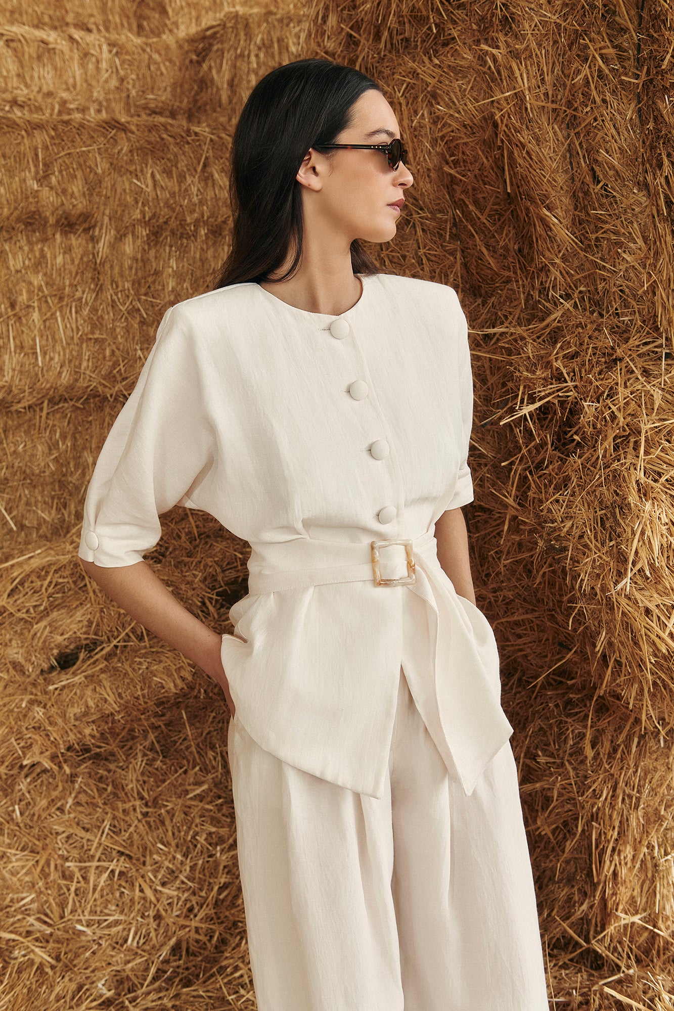 PANTALÓN MANUELA BLANCO NATURAL