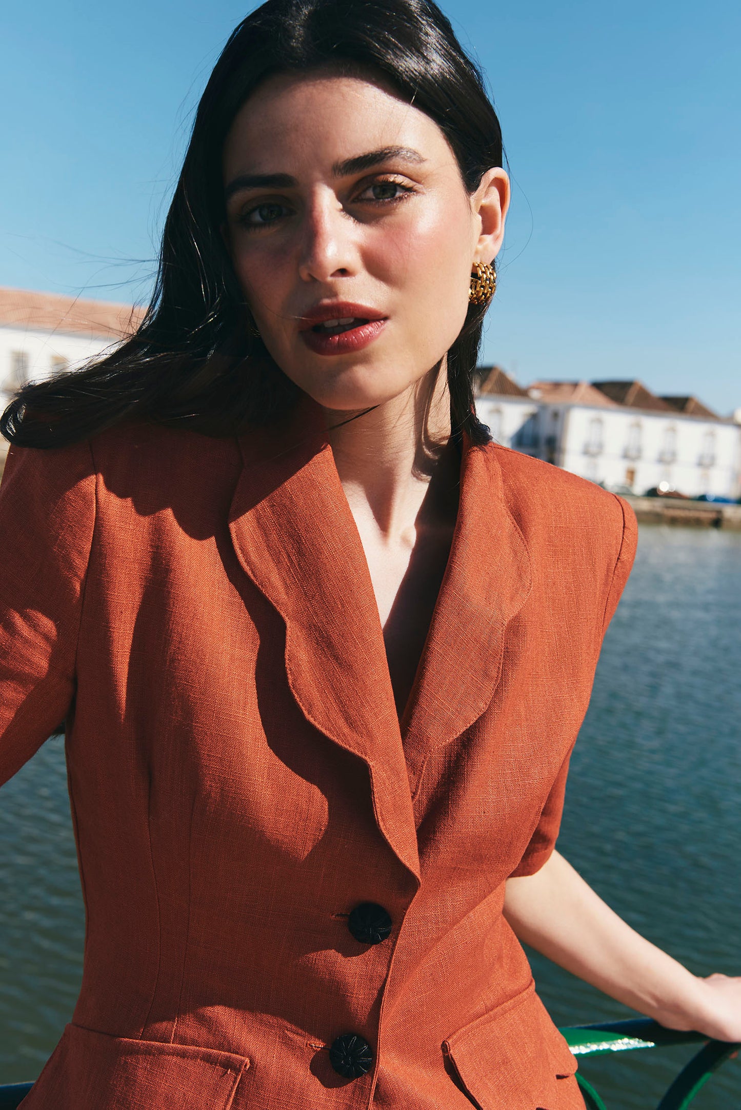 CHAQUETA MARÍA TEJA