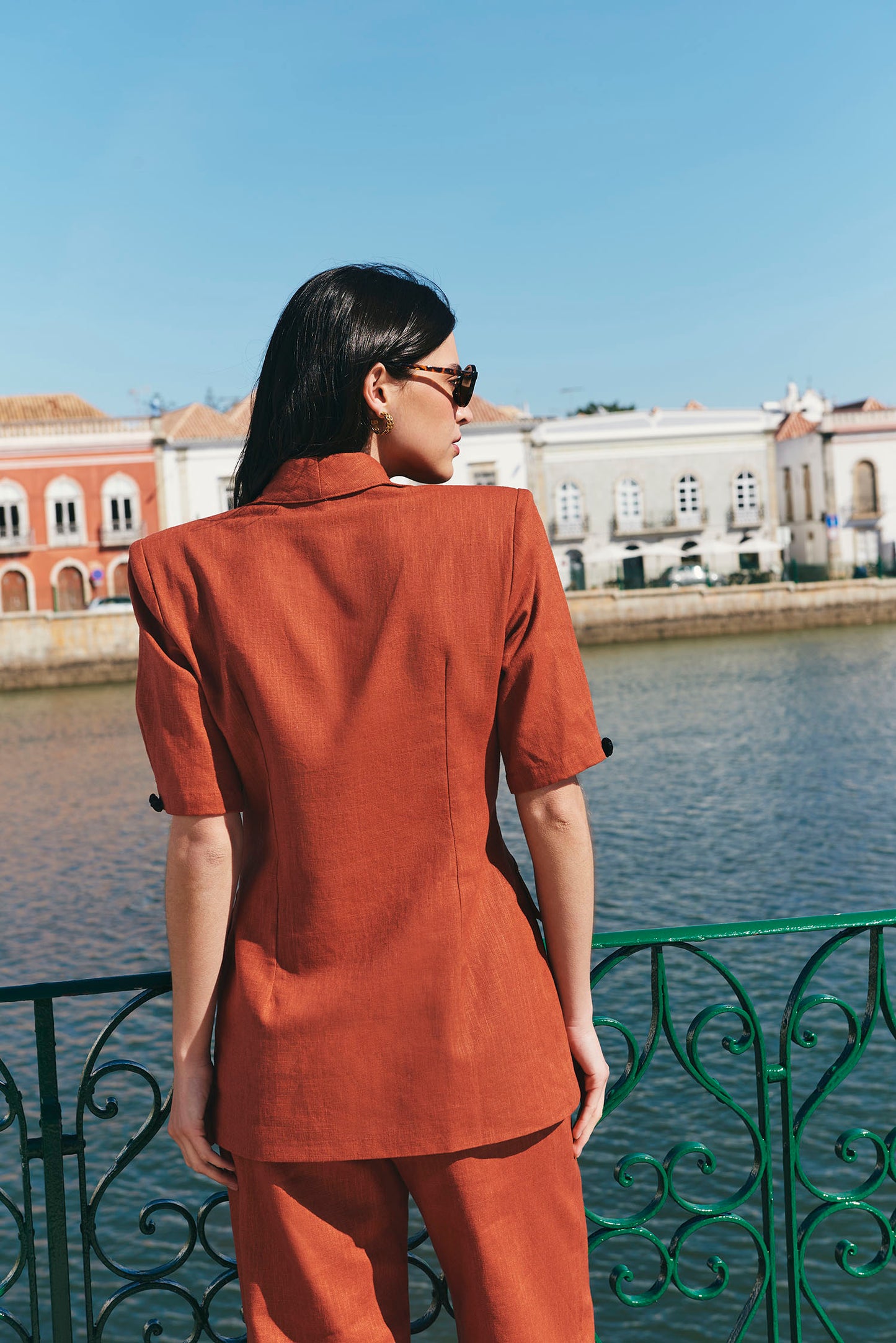 CHAQUETA MARÍA TEJA
