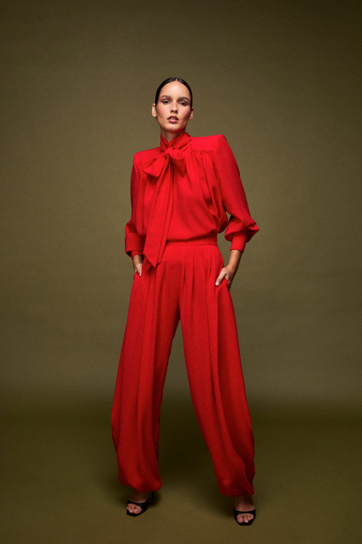BLUSA FIORELLA ROJO