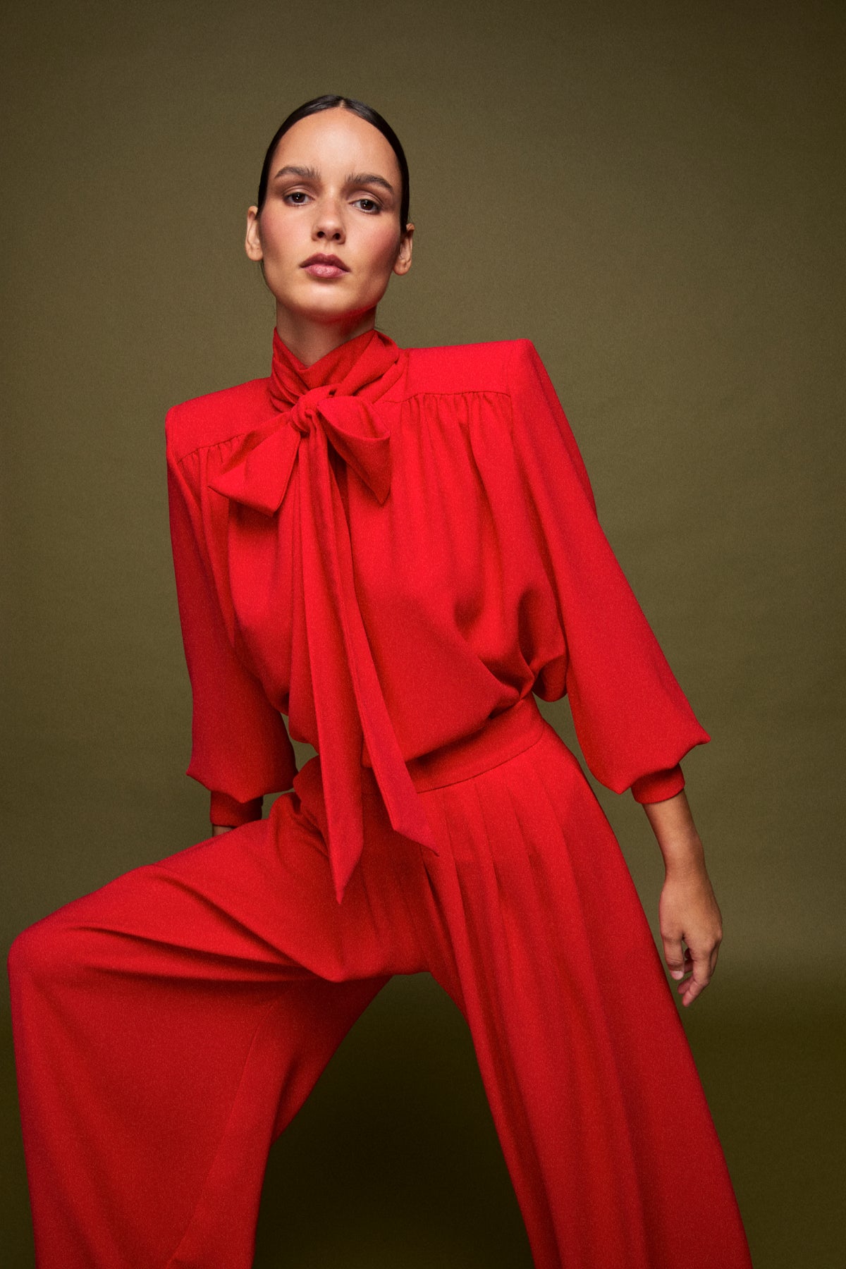 BLUSA FIORELLA ROJO