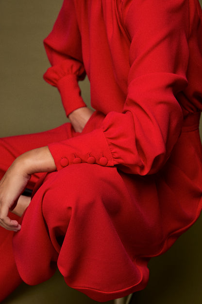 BLUSA FIORELLA ROJO
