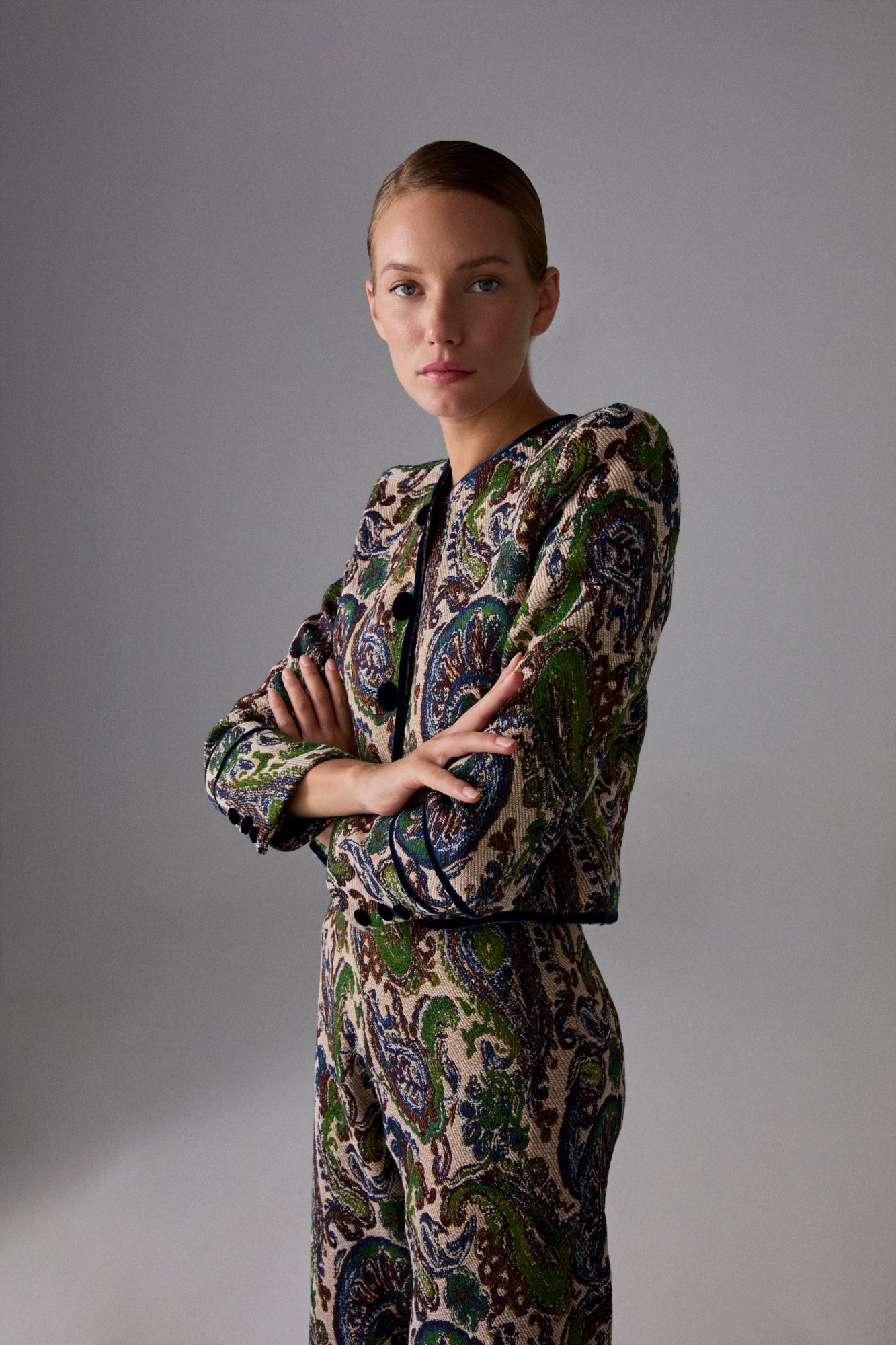 CHAQUETA CONSTANZA AZUL