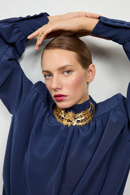 BLUSA FIORELLA AZUL