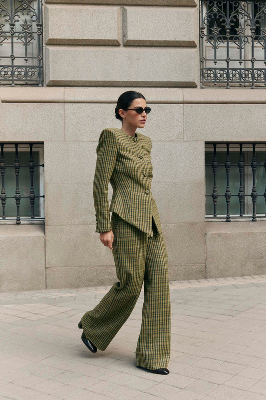 PANTALÓN MANUELA CUADROS