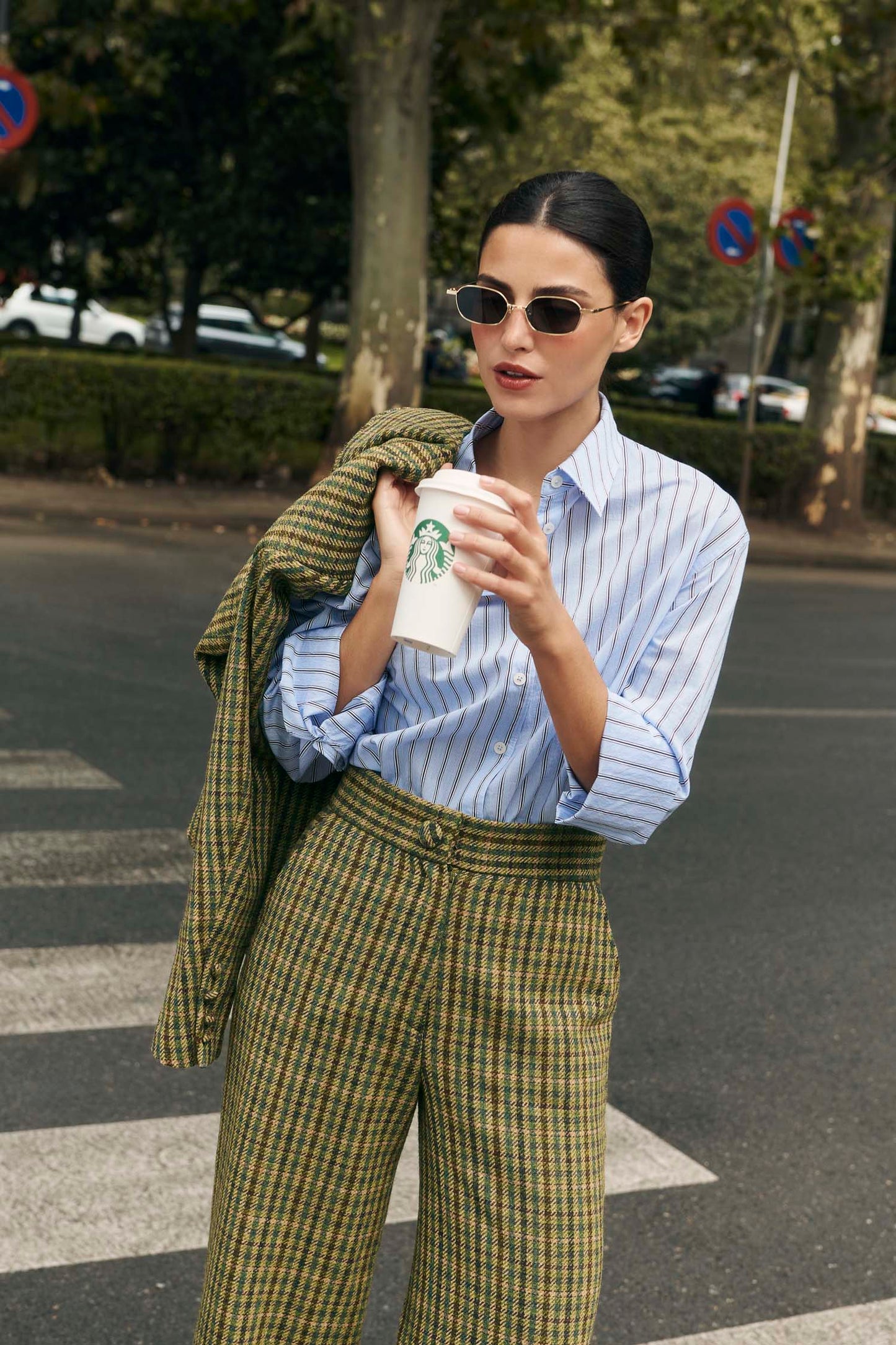 PANTALÓN MANUELA CUADROS