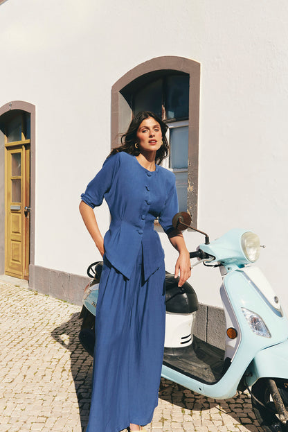 PANTALÓN MANUELA AZUL
