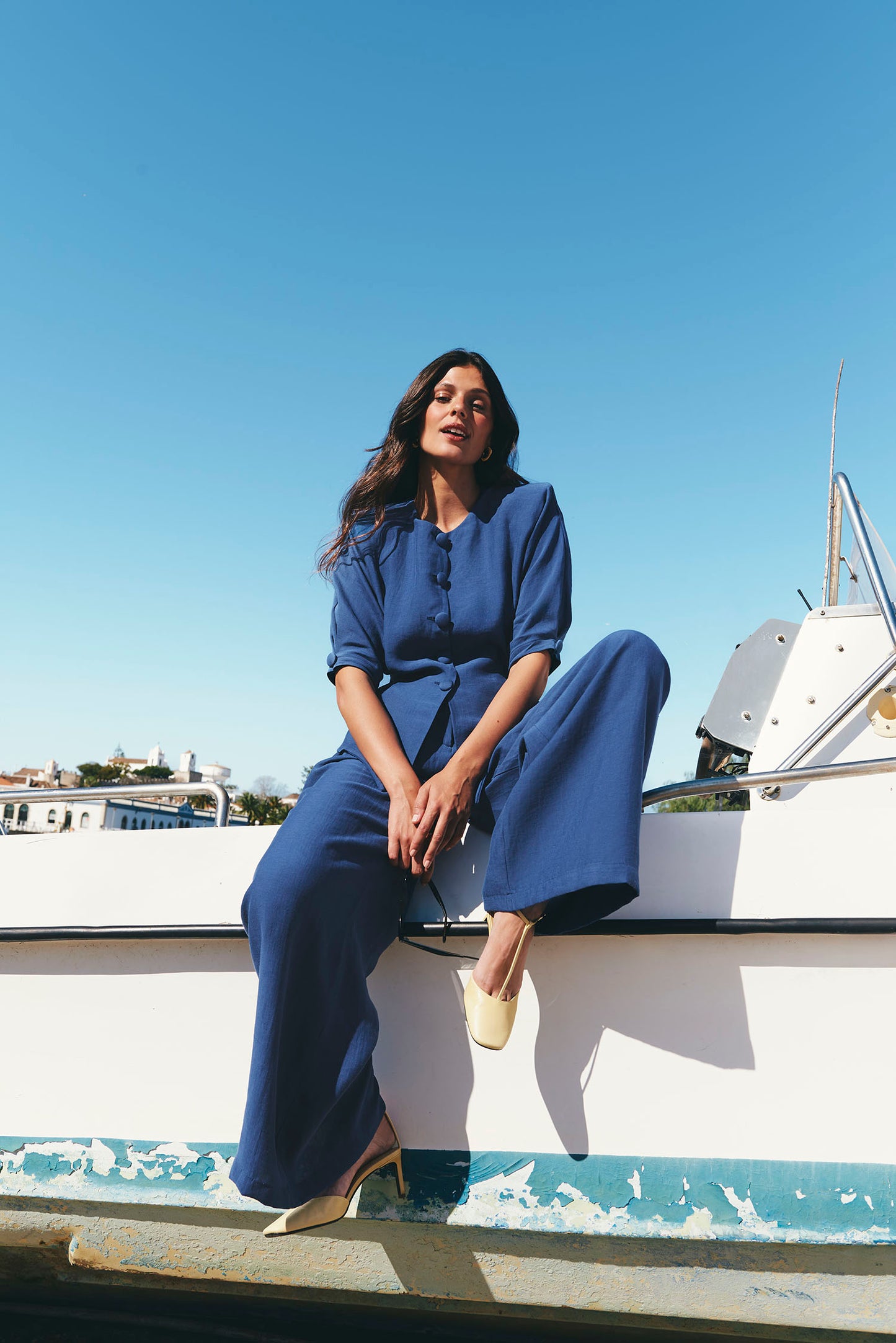PANTALÓN MANUELA AZUL