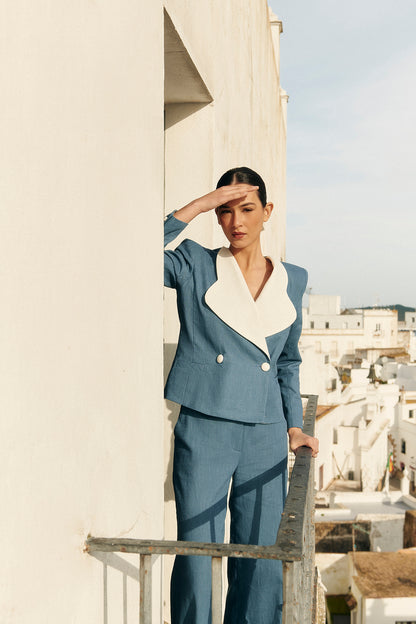 CHAQUETA LEONORA AZUL