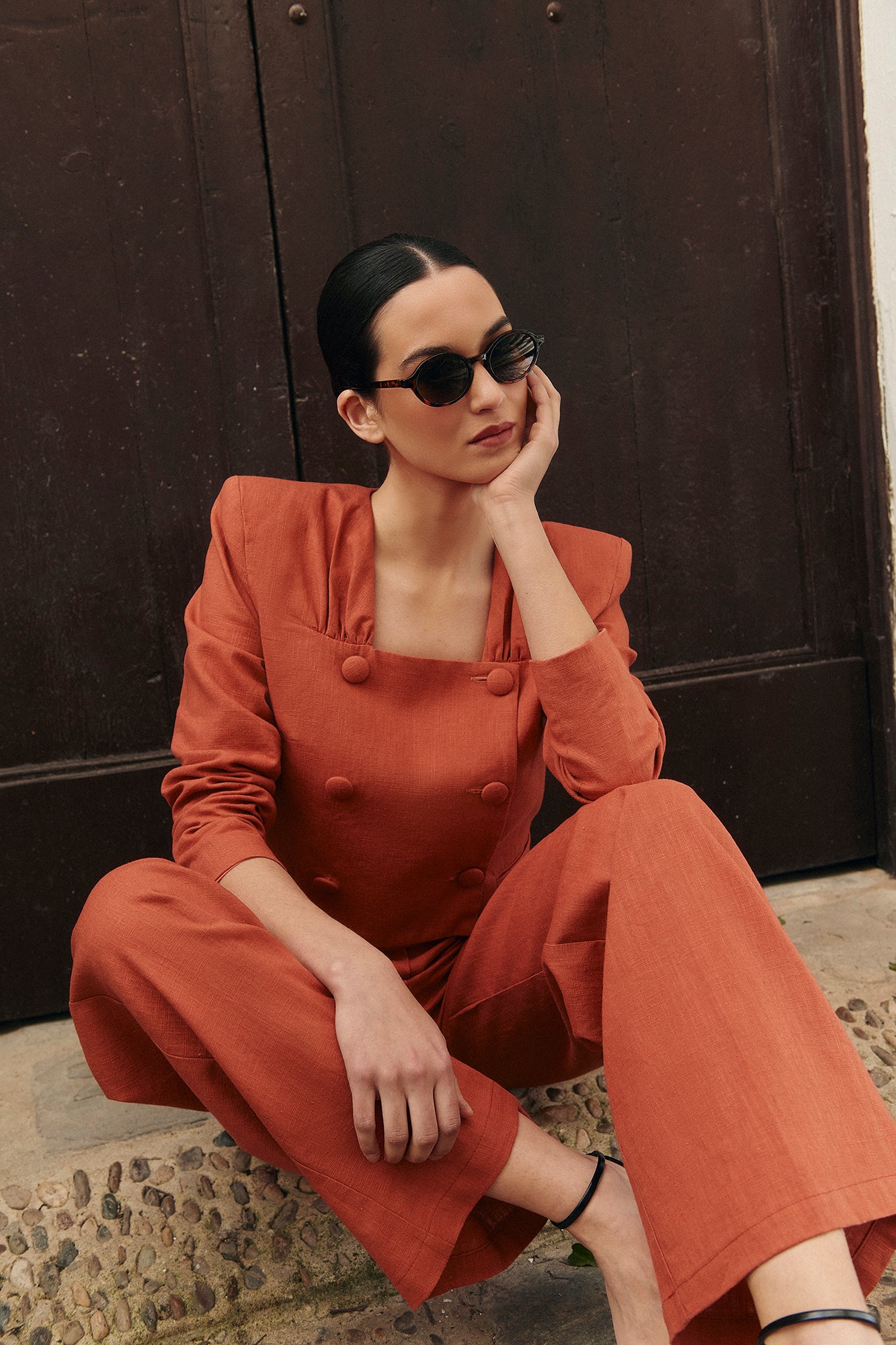 CHAQUETA MARIOLA TEJA