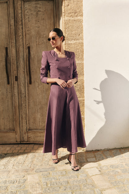 FALDA MARIOLA BERENJENA